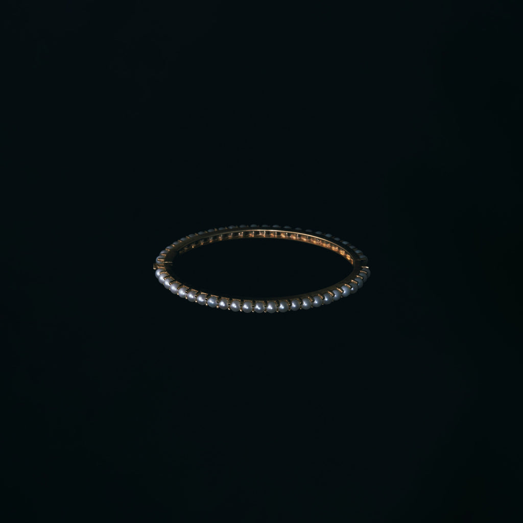 期間限定出品　sharanpoi シャランポワ K18ブレスレット 古月 K18 hinji cuff しっかりと重厚感のある18金無垢のカフバングル